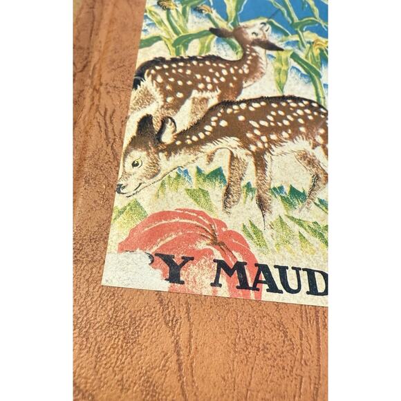 Vintage Childrens Book The Story Book Of Corn 1948 Maud & Miska Peterham Fall - Picture 7 of 11